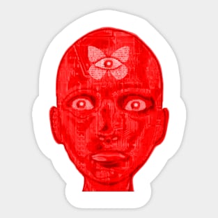 Woke AI Sticker